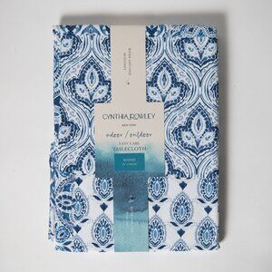 Cynthia Rowley Tablecloth 70" Round Indoor/Outdoor NWT
